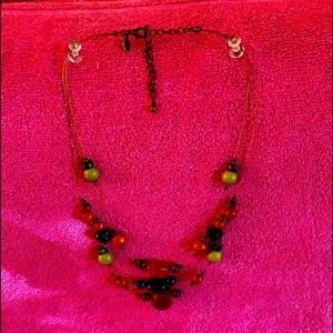 Vintage Tagged K R (Kim Rogers) 3Strand Necklace